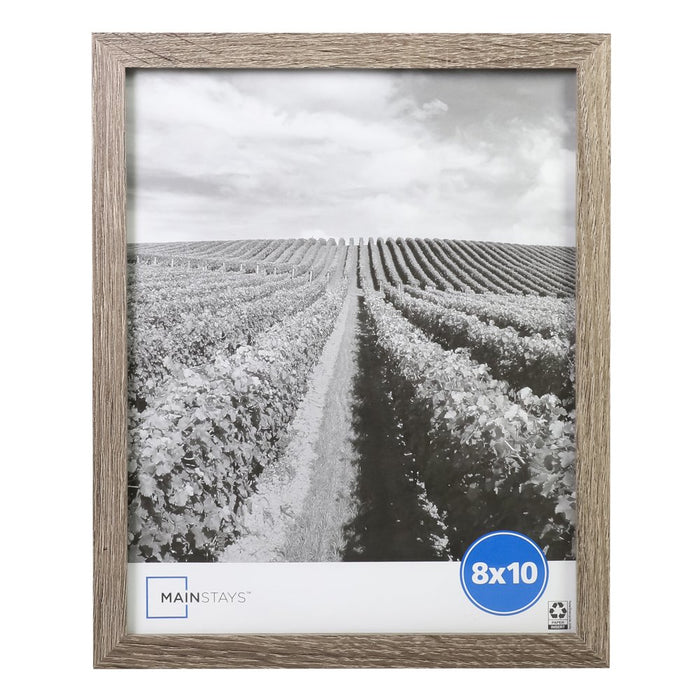 8X10 Inch Dark Rustic Gray 0.5" Gallery Wall Picture Frame, Set of 6