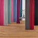 Eclipse Samara Solid Color Blackout Rod Pocket Single Curtain Panel, Chili Red, 42 X 54