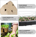247 Pack Seed Starter Kit Including Peat Pots for Seedlings Seed Starter Tray with Plant Labels, Tool, Plastic Growing Trays Germination Tray Paper Seedling Cups for Indoor Outdoor Garden