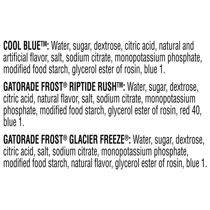 Original Thirst Quencher 3-Flavor Frost Variety Pack, 20 Fl Ounce - Pack of 12