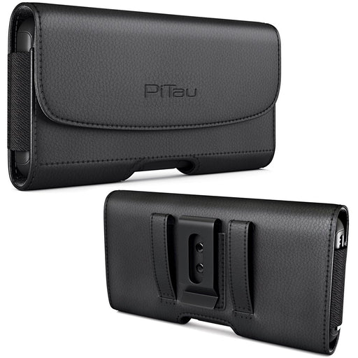 Bomea Holster for Iphone 11 Pro Max/ Xs Max Iphone 8 plus / 7 plus / 6S plus / 6 Plus, Premium Cell Phone Belt Case with Belt Clip Pouch Sleeve Belt Holder Cover for Large Iphone (Fits Phones with Cases On)