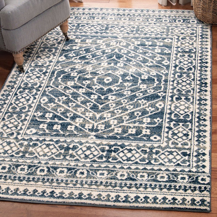 My Texas House Delilah, Global, Traditional, Woven Area Rug, 9' X 13'