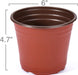 50 Pcs 6 Inch Plants Nursery Pots Reusable Plant Seeding Nursery Pot Waterproof Plastic Pots Seed Starting Pots