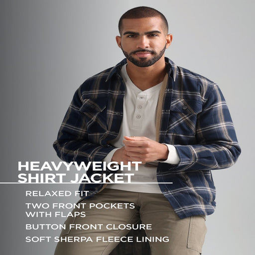 Wrangler Men'S Long Sleeve Heavyweight Shirt