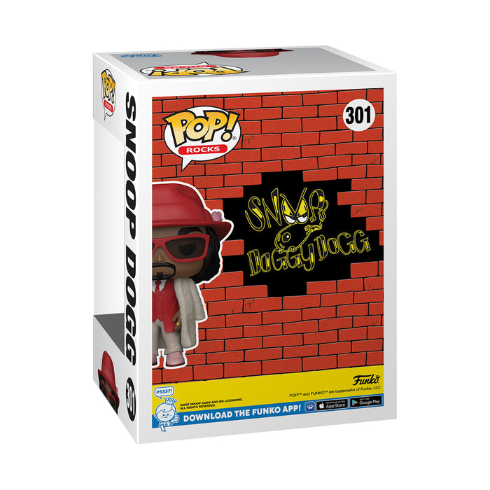 Pop! Rocks: Snoop Dogg with Fur Coat Vinyl Figure