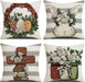 Easter Pillow Covers 18X18 Set of 4 Happy Easter Decorations for Spring Farmhouse Bunny Egg Pillows Easter Decorative Throw Pillows for Home Decor…