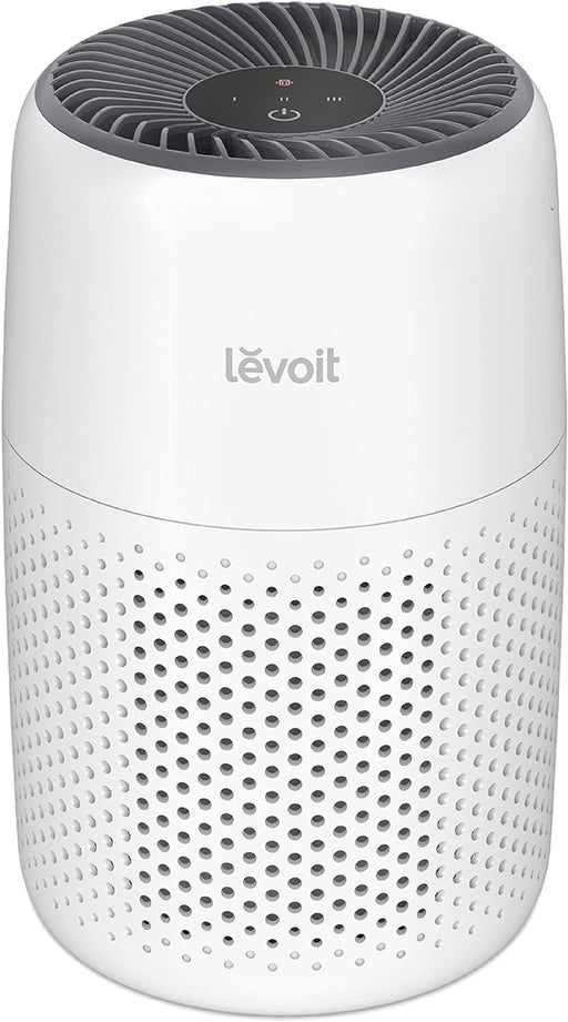 Air Purifiers for Bedroom Home, 3-In-1 Filter Cleaner with Fragrance Sponge for Better Sleep, Filters Smoke, Allergies, Pet Dander, Odor, Dust, Office, Desktop, Portable, Core Mini, White