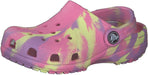 Unisex-Child Classic Marbled Tie Dye Clog