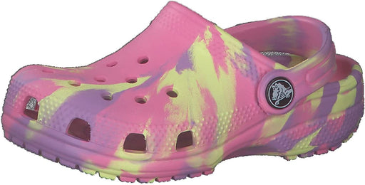 Unisex-Child Classic Marbled Tie Dye Clog