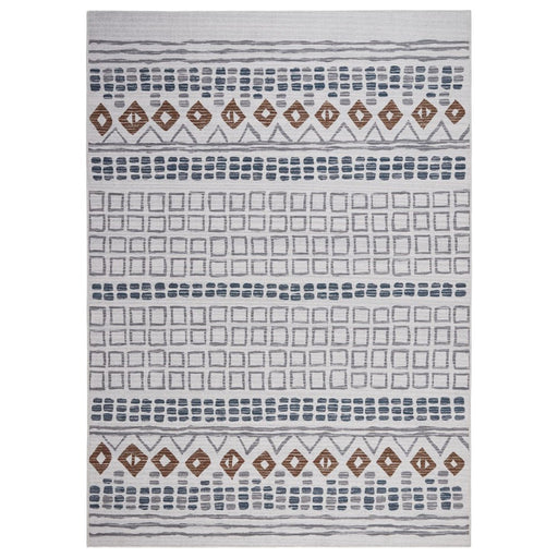Wanda June Home Geo Washable Area Rug, Cream, 5'2" X 7'2" by Miranda Lambert