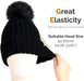 FURTALK Womens Winter Knitted Beanie Hat with Faux Fur Pom Warm Knit Skull Cap Beanie for Women…