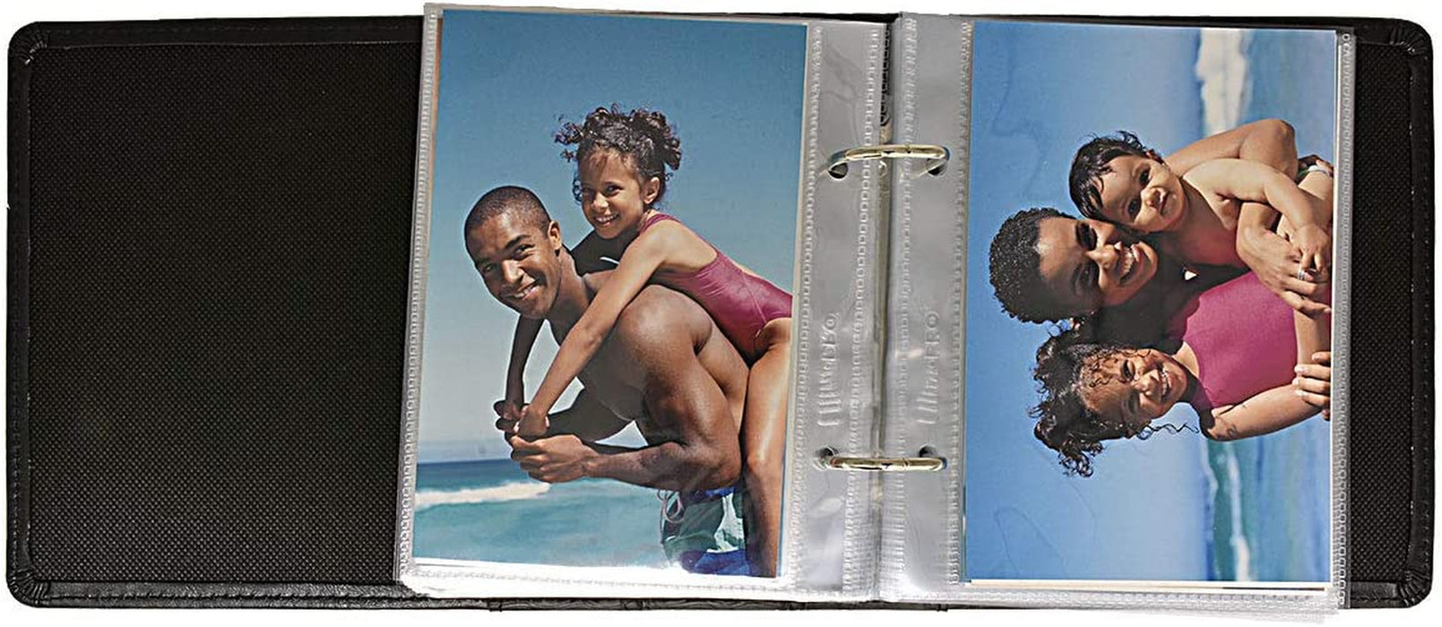 2 Ring Black Mini Photo Album - 30 Pages for 4X6 Prints