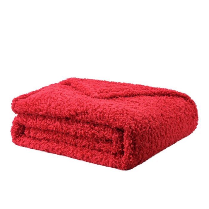 Mainstays Red Polyester Bed Blanket, King