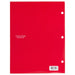 Five Star 4-Pocket Paper Folder, Assorted Colors, 6 Pack (38058)