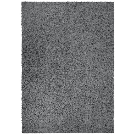 Mainstays Solid Casual Gray Shag Area Rug, 5'X7'