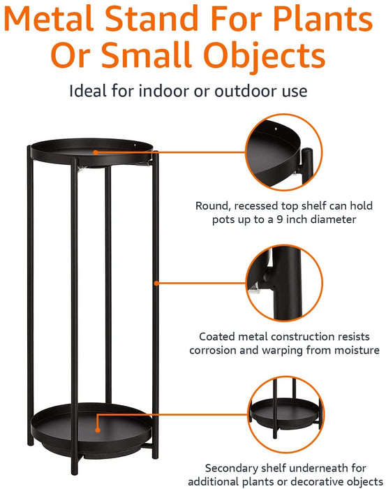 Plant Stand, Black
