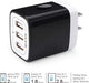 Wall Charger,Charging Blocks,Usb Charger Adapter,3.1A/3Pack Muti Port Fast Charge Station Power Charge Base Plug,Black