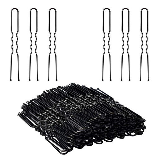 U Shaped Hair Pins,  2.4 Inch Hair Pins for Buns Ballet Bun Hair Pins for Women with Storage Box