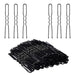 U Shaped Hair Pins,  2.4 Inch Hair Pins for Buns Ballet Bun Hair Pins for Women with Storage Box