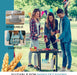 24-Piece Wheat Straw Square Dinnerware Set for 6, Unbreakable Dinner Plates, Salad Plates, Snack Bowls, Tumblers 20 Oz, Dishwasher Safe (Service for 6 (24 Pieces), Grey)
