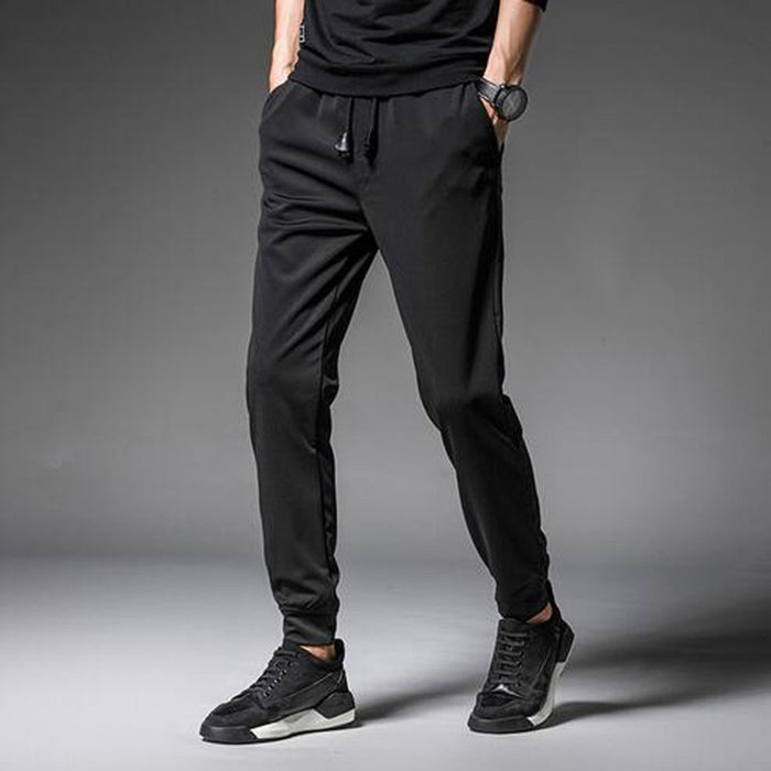 Joggers for Men Fashion Drawstring Pocket Sports Beam Feet Pants for Men Cargo Pants
