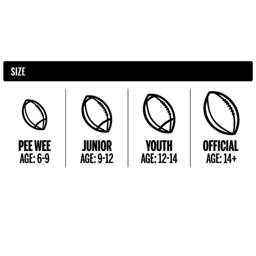 Wilson NFL "The Duke" Replica Composite Football, Size: Official