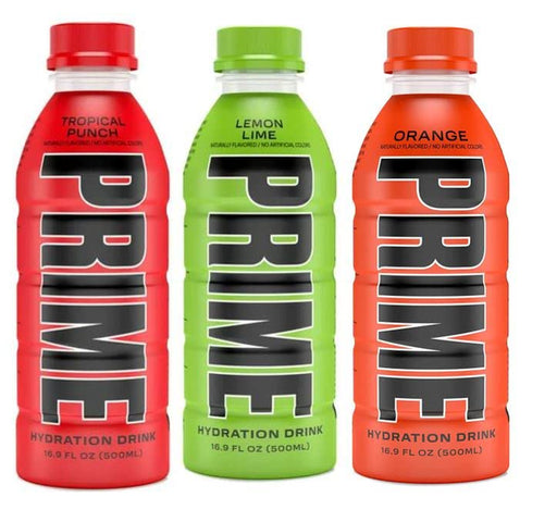 Prime Hydration Drink Variety Pack 16.9 Oz Bottle, 12 Count