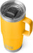 Rambler 20 Oz Travel Mug, Stainless Steel, Vacuum Insulated with Stronghold Lid, Black