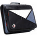 Case It 2" D-Ring Zipper Binder with 13.3" Tablet Pouch, Black, LT-007