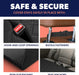 Dog Car Seat Cover for Back Seat - Durable, Nonslip, Waterproof 600D Cotton 3-In-1 Hammock - Protector against Dirt, Shedding and Scratching for Small or Mid-Size Sedans, Suvs and Trucks