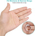 Invisible Ring Size Adjuster for Loose Rings Ring Adjuster Fit Any Rings, Assorted Sizes of Ring Sizer