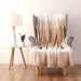 Mainstays Ombre Velvet Plush Throw, 50 X 60 - Tan