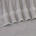 Martex 7132976 Ringspun Solid Soft Absorbent Cotton 6 Piece Hand and Bath Towel Set Silver