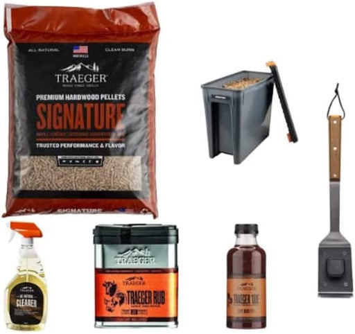 Signature Blend 100% All-Natural Wood Pellets for Smokers and Pellet Grills, BBQ, Bake, Roast, and Grill, 20 Lb. Bag