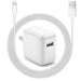 Ipad Charger Iphone Charger-Apple Mfi Certified-12W USB Wall Charger Foldable Portable Travel Plug with USB Charging Cable Compatible with Iphone, Ipad, Ipad Mini, Ipad Air 1/2/3, Airpod