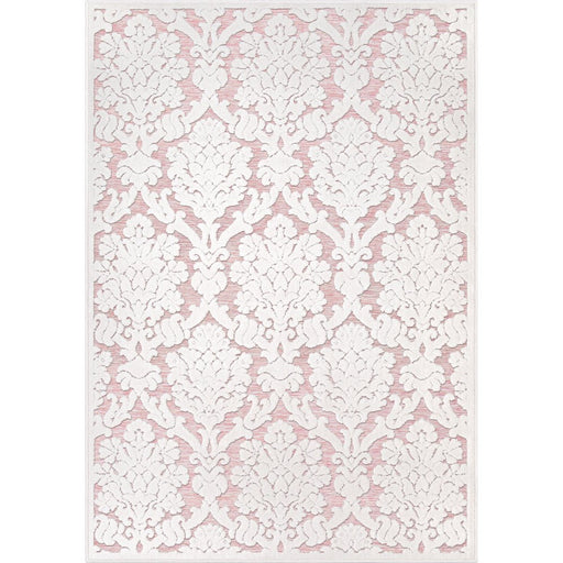 My Texas House Charlotte, Transitional, Damask, Woven Area Rug, 5'2" X 7'6"