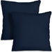 Throw Pillows Insert (Pack of 2, White) - 18 X 18 Inches Bed and Couch Pillows - Indoor Decorative Pillows