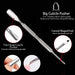 Cuticle Pusher,  3PCS Gel Nail Polish Cuticle Remover Nail Cuticle Pusher Stainless Steel Manicure Pedicure Tools Metal Cuticle Peeler Scraper for Fingernails and Toenails