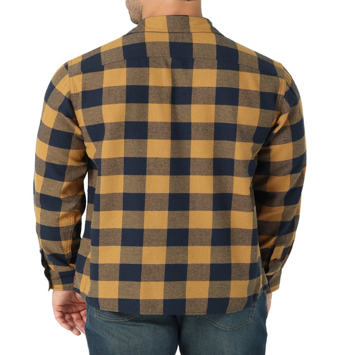 ® Men'S Long Sleeve Brushed Flannel Shirt
