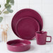 Coupe Dinnerware Set, Service for 8, Black Matte, 32 Piece