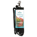 Sporn 6' Nylon, Suede & Nickel Standard Dog Leash, Black, M/L