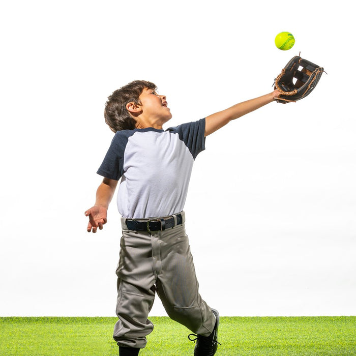 8.5 In. Performance Tee Ball Glove, Black/Tan, Right Hand Throw