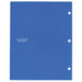 Five Star 4-Pocket Paper Folder, Cobalt Blue (33459)