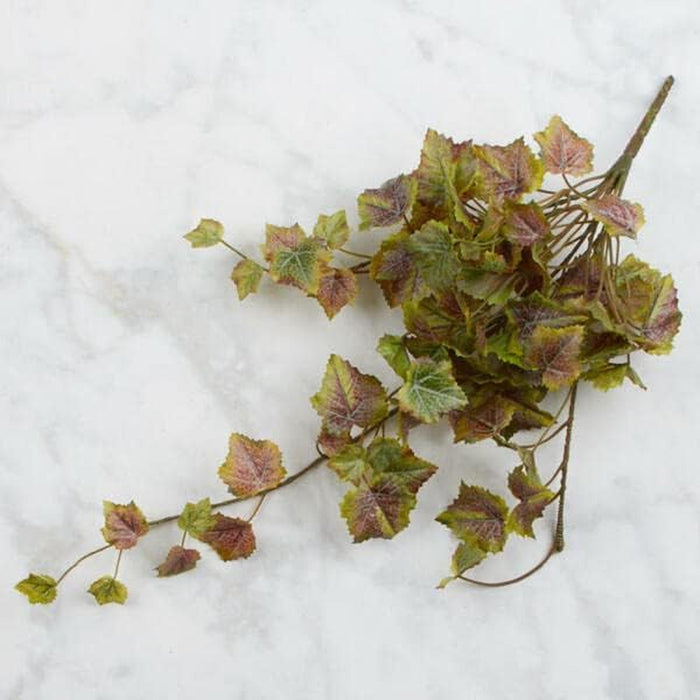 For Poly Silk Grape Leaf Bush | for Indoor Decor Area Home & Garden