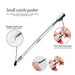 Cuticle Pusher,  3PCS Gel Nail Polish Cuticle Remover Nail Cuticle Pusher Stainless Steel Manicure Pedicure Tools Metal Cuticle Peeler Scraper for Fingernails and Toenails