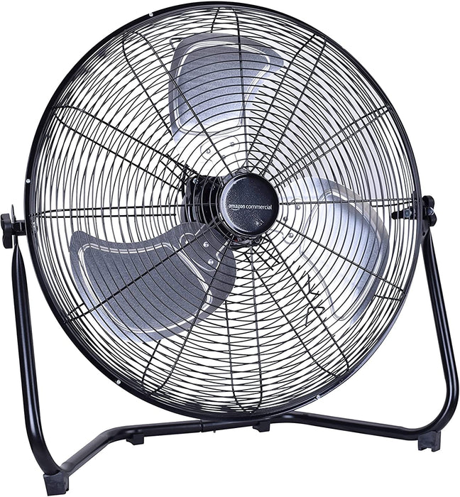 20" High Velocity Industrial Fan, Black,