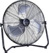 20" High Velocity Industrial Fan, Black,