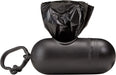 Unscented Standard Dog Poop Bags with Dispenser and Leash Clip, 13 X 9 Inches, Black - 60 Rolls (900 Bags)