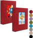 Small Photo Album 4X6 – Clear Pages, Linen Cover with Front Window, Pack of 2, Each Small Album Holds 52 Photos, Small Brag Book Photo Album for 4X6 Photos, Grey Fabric