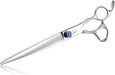 7.5" 56-Tooth Blending Dogs Grooming Scissors Cats Thinning Shears Pets Blender Thinner Trimming Texturizing Kit with Offset Handle Blue Jewelled Screw (7.5 Inch)